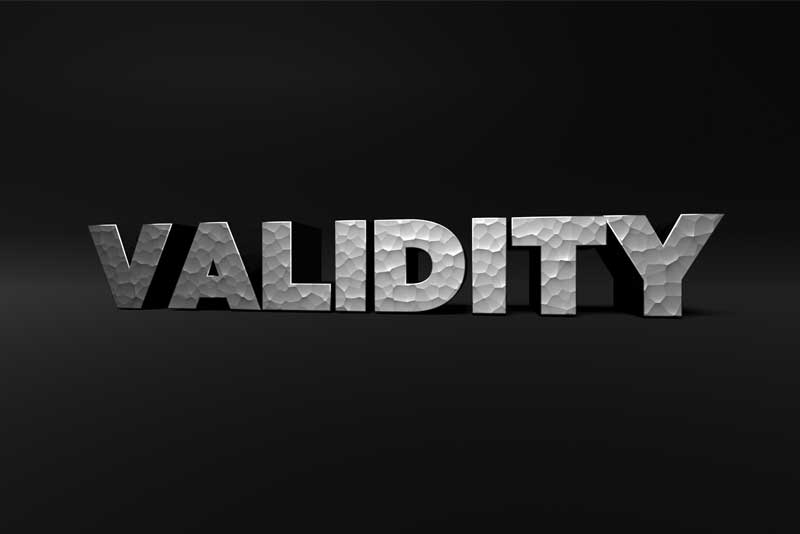 Validity blog